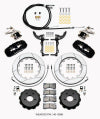 Wilwood AERO4 / MC4 Rear Kit 14.00 15-23 Mustang w/Lines & Cables - Wilwood - part 140-13888 - TLNS Motorsports