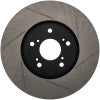 StopTech Power Slot Slotted 04-08 Accura TL (Brembo Caliper) Front Right Rotor - Stoptech - part 126.40062SR - TLNS Motorsports