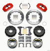 Wilwood Narrow Superlite 4R Rear P-Brk Kit 12.88in Red Big Ford New 2.38in Off Bronco 5 x 5.50 - Wilwood - part 140-13665-R - TLNS Motorsports