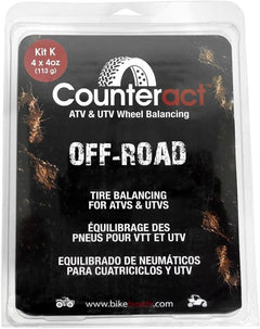 Counteract ATV/UTV Balancing Bead DIY Kit: (4) 4oz Bags - part KIT K - TLNS Motorsports