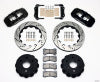 Wilwood AERO4 RearTruck Kit 14.25in Drilled 1999-2010 GM 1500-SUV 2 Piston OE Caliper - Wilwood - part 140-9838-D - TLNS Motorsports