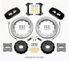 Wilwood AERO6 Front Hat Kit 15.00 15-23 Mustang w/Lines - Wilwood - part 140-13887 - TLNS Motorsports