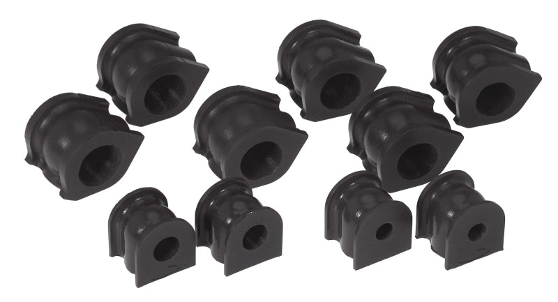 Prothane 06+ Honda Civic Front/Rear Sway Bar Bushing Kit - Black - part 8-1143-BL - TLNS Motorsports