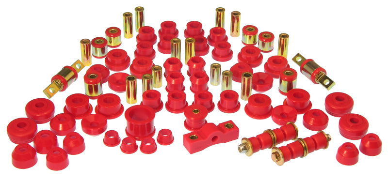 Prothane 88-91 Honda Civic Total Kit - Red - part 8-2009 - TLNS Motorsports
