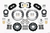 Wilwood Narrow Superlite 6R Front Hub Kit 12.88in 1965-1969 Mustang Drum Spindle - Wilwood - part 140-12637 - TLNS Motorsports