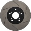 StopTech Power Slot Slotted 99-08 Acura TL (STD Caliper) / 01-03 CL / 04-09 TSX Front Left Rotor - Stoptech - part 126.40046SL - TLNS Motorsports