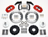 Wilwood Narrow Superlite 6R Front Hub Kit 12.88in Red Large GM 57-70 Drop Spindle - Wilwood - part 140-10238-R - TLNS Motorsports