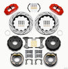 Wilwood Narrow Superlite 4R Rear P-Brk Kit 14.00in Drill Red Big Ford 2.00in Off Bronco 5 x 5.50 - Wilwood - part 140-13731-DR - TLNS Motorsports