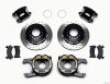 Wilwood D154 P/S Park Brake Kit Drilled Chevy 12 Bolt 2.75in Off w/ C-Clips - Wilwood - part 140-12215-D - TLNS Motorsports