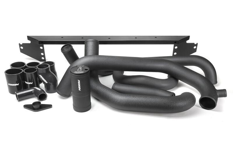 PERRIN 02-07 Subaru WRX/STI Front Mount Intercooler Boost Tube Kit - Black - Perrin Performance - part PSP-ITR-400-3BK - TLNS Motorsports