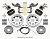 Wilwood Dynapro Radial4 / MC4 Rear Kit 12.19 Drilled 2014-2015 Mini Cooper w/Lines & Cables - Wilwood - part 140-15219-D - TLNS Motorsports