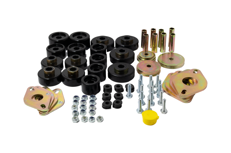 Energy Suspension 09-18 Ram 1500 Ext Cab/ Crew Cab Body Mount Set - Black - Energy Suspension - part 5.4117G - TLNS Motorsports