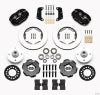 Wilwood Forged Dynalite Front Kit 10.75in 64-65 Mustang 6 Cylinder 4-lug - Wilwood - part 140-12535 - TLNS Motorsports