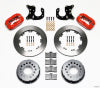 Wilwood Forged Dynalite P/S Rear Kit Red Big Ford 2.36in Offset - Wilwood - part 140-2115-R - TLNS Motorsports