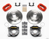Wilwood Forged Dynalite P/S Park Brake Kit Red Small Ford 2.50in Offset - Wilwood - part 140-9282-R - TLNS Motorsports