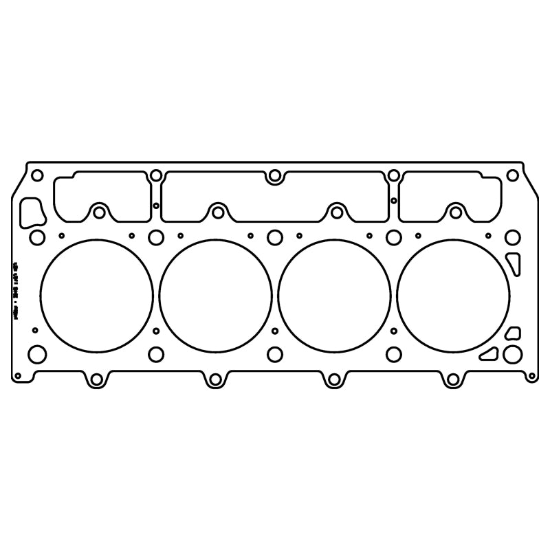Cometic Gasket GM LSX Gen-4 SB V8 .063in DST Cyl. HG - 4.165in Bore - 1/2in & 3/8in Studs - LHS - Cometic Gasket - part C15742-063 - TLNS Motorsports