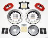 Wilwood Narrow Superlite 6R Front Hat Kit 14.00in Drill Red Nissan 370Z/Fiti G37 - Wilwood - part 140-11584-DR - TLNS Motorsports
