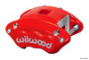 Wilwood Caliper-D154-Red 1.12/1.12in Pistons 1.04in Disc - Wilwood - part 120-11874-RD - TLNS Motorsports