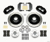 Wilwood Narrow Superlite 6R Front Hub & 1PC Rtr Kit 12.88in Drilled Magnum Force Drop Spindle - Wilwood - part 140-12272-D - TLNS Motorsports