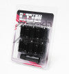 Wheel Mate Monster Lug 35 Open End Lug Nut Set of 20 - Black 1/2in Thread - Wheel Mate - part 33001B - TLNS Motorsports