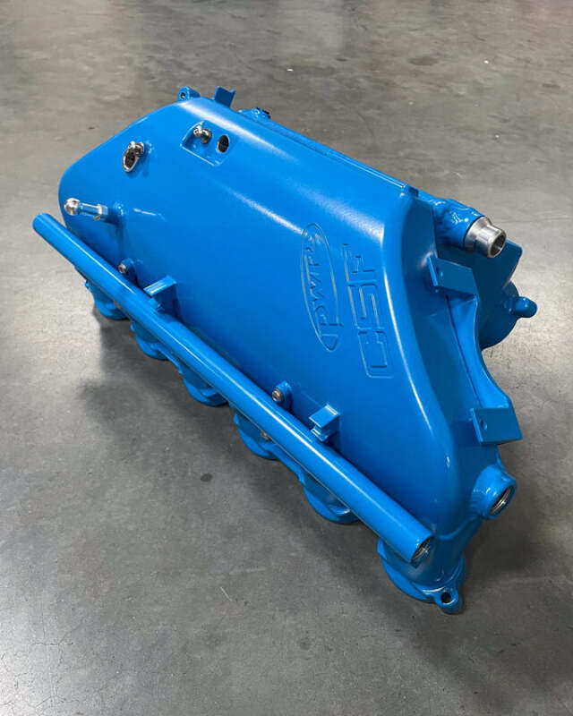 CSF BMW M2/M3/M4 S58 (G8X) Charge-Air Cooler Manifold - Mexico Blue - CSF - part 8233MXB - TLNS Motorsports
