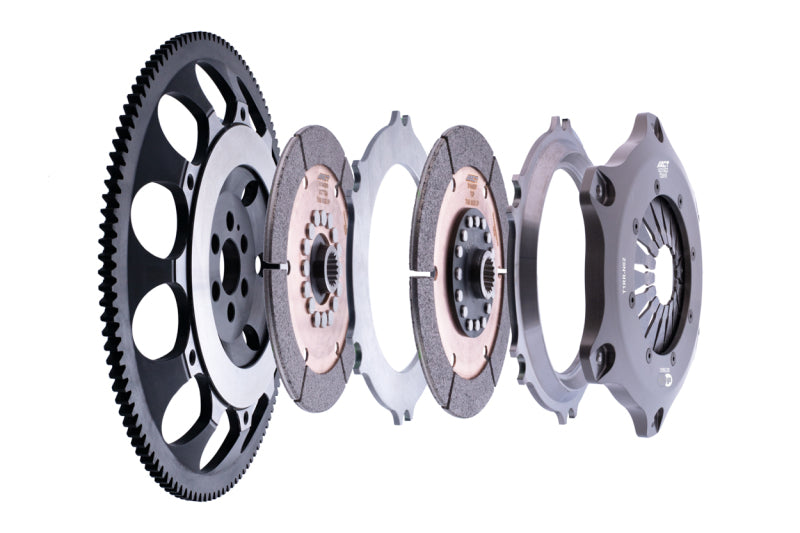 ACT 91-98 Nissan Silvia K (JDM) Twin Disc Sintered Iron Race Clutch Kit - ACT - part T2RR-N02 - TLNS Motorsports