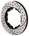 Wilwood Rotor-UL30 Iron LH-SRP BLK Drl 10.75 x .810 - 6 on 6.25in - Wilwood - part 160-7098-BK - TLNS Motorsports