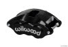 Wilwood Caliper-D52-Black Pwdr 2.00/2.00in Pistons 1.28in Disc - Wilwood - part 120-10936-BK - TLNS Motorsports