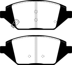 EBC 2016+ Chevrolet Spark Ultimax2 Front Brake Pads - part UD1864 - TLNS Motorsports
