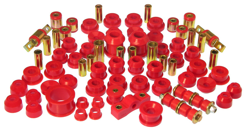 Prothane 92-95 Honda Civic Total Kit - Red - part 8-2010 - TLNS Motorsports