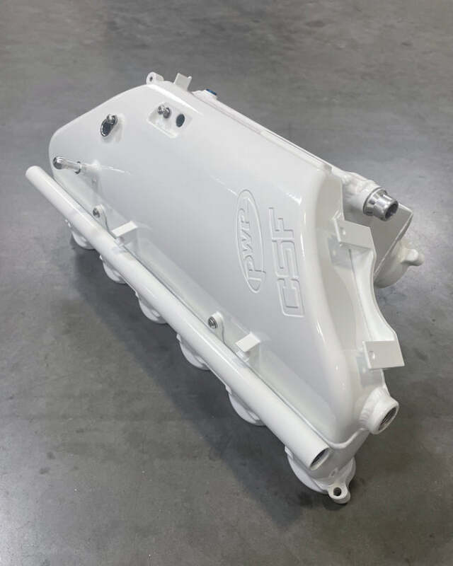 CSF BMW M2/M3/M4 S58 (G8X) Charge-Air Cooler Manifold - Alpine White - CSF - part 8233AW - TLNS Motorsports