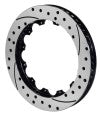 Wilwood Rotor-SRP48 SPC-37-LH-BLK-Drill 12.44 x 1.19 - 12 on 7.00in - Wilwood - part 160-12158-BK - TLNS Motorsports