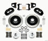 Wilwood Narrow Superlite 6R Front Hub & 1PC Rtr Kit 12.88in Drilled 62-72 CDP B & E Body-Drum - Wilwood - part 140-12282-D - TLNS Motorsports