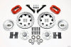 Wilwood Forged Dynalite Front Kit 12.19in Drilled Red 70-78 Camaro - Wilwood - part 140-8582-DR - TLNS Motorsports