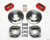 Wilwood Dynapro Low-Profile 11.00in P-Brake Kit - Red Chevy C-10 2.42 Offset 5-lug - Wilwood - part 140-11385-R - TLNS Motorsports