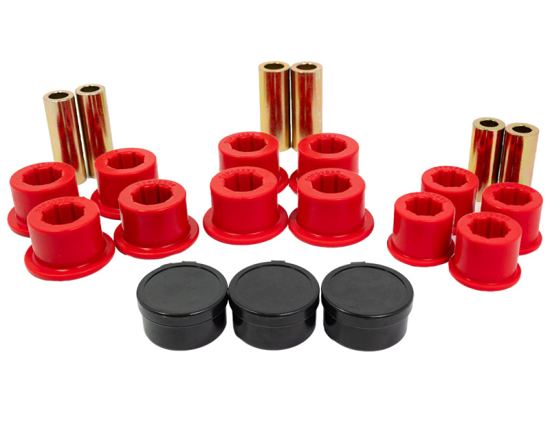 Energy Suspension 04-15 Nissan Titan Rear Spring Bushing Set - Red - Energy Suspension - part 7.2105R - TLNS Motorsports