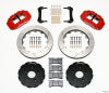 Wilwood Narrow Superlite 6R Front Hat Kit 13.06in Red 2005-up Corvette C6 - Wilwood - part 140-8921-R - TLNS Motorsports