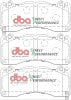 DBA 15-18 Ford Mustang GT w/ Performance Package SP500 Front Brake Pads - DBA - part DB9021SP - TLNS Motorsports