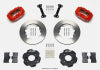 Wilwood Forged Dynalite Front Hat Kit 11.00in Red Integra/Civic w/Fac.240mm Rtr - Wilwood - part 140-8695-R - TLNS Motorsports