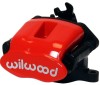 Wilwood Caliper-Combination Parking Brake-Pos 6-R/H-Red 41mm piston .81in Disc - Wilwood - part 120-10113-6-RD - TLNS Motorsports