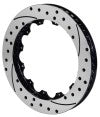 Wilwood Rotor-SV-SRP 72 Iron-RH-BLK-Drill 14.00 x 1.10 - 12 on 8.75in - Wilwood - part 160-8400-BK - TLNS Motorsports