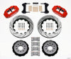 Wilwood Narrow Superlite 6R Front Hat Kit 14.00in Drilled Red 98-02 Camaro/Firebird - Wilwood - part 140-9834-DR - TLNS Motorsports