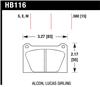 Hawk Blue 9012 Motorsports Race Pads - Hawk Performance - part HB116E.580 - TLNS Motorsports