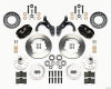 Wilwood Forged Dynalite Front Kit 11.00in 69-70 Impala Drum/Disc 69-82 Vette - Wilwood - part 140-12040 - TLNS Motorsports