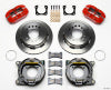 Wilwood Dynapro Low-Profile 11.00in P-Brake Kit - Red Chevy 12 Bolt Spcl 2.81in Offset - Wilwood - part 140-11401-R - TLNS Motorsports