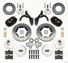 Wilwood Forged Dynalite Front Kit 11.00in Drilled 59-64 Chevy Impala / 63-64 Corvette - Wilwood - part 140-12458-D - TLNS Motorsports