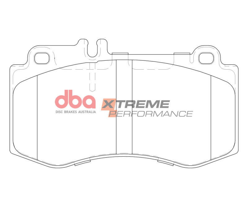 DBA 15-17 Mercedes-Benz CLS400 4Matic AWD (4 Piston Caliper) Front XP Performance Brake Pads - DBA - part DB15103XP - TLNS Motorsports