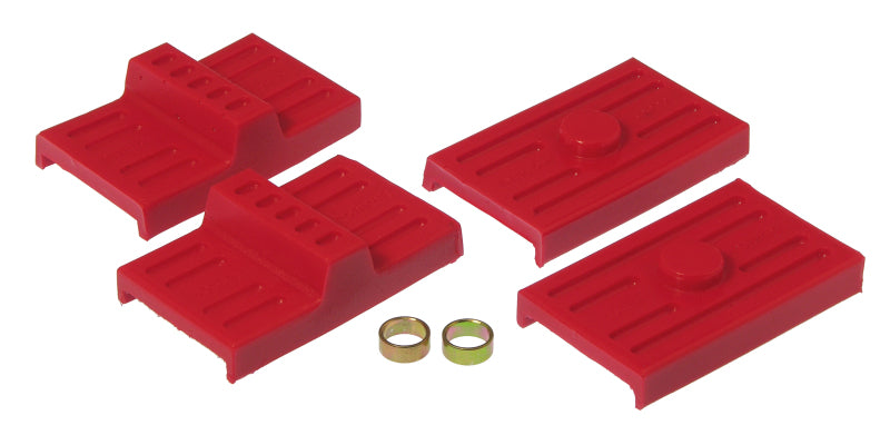 Prothane 70-81 GM Upper/Lower Spring Pad (Multi) - Red - part 7-1709 - TLNS Motorsports