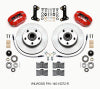 Wilwood Forged Dynalite-M Front Kit 11.00in 1 PC Rotor&Hub Red 67-69 Camaro 64-72 Nova Chevelle - Wilwood - part 140-15272-R - TLNS Motorsports