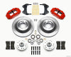 Wilwood Narrow Superlite 6R Front Hub & 1PC Rtr Kit 12.88in-Red WWE ProSpindle - Wilwood - part 140-12276-R - TLNS Motorsports